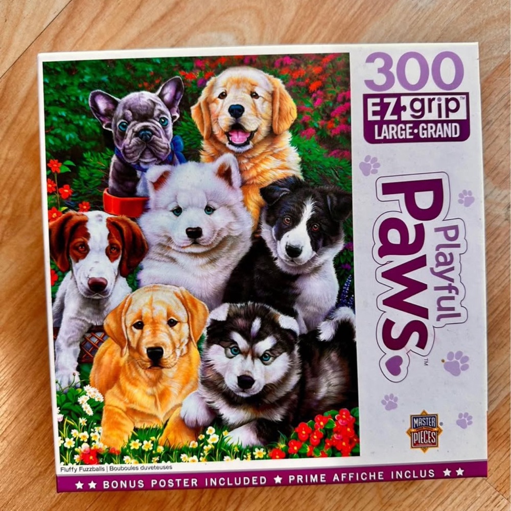 Playful Paws 300 EZ grip puzzle by masterpieces